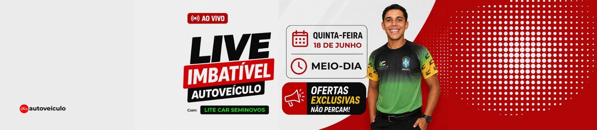 Banner live imbatível
