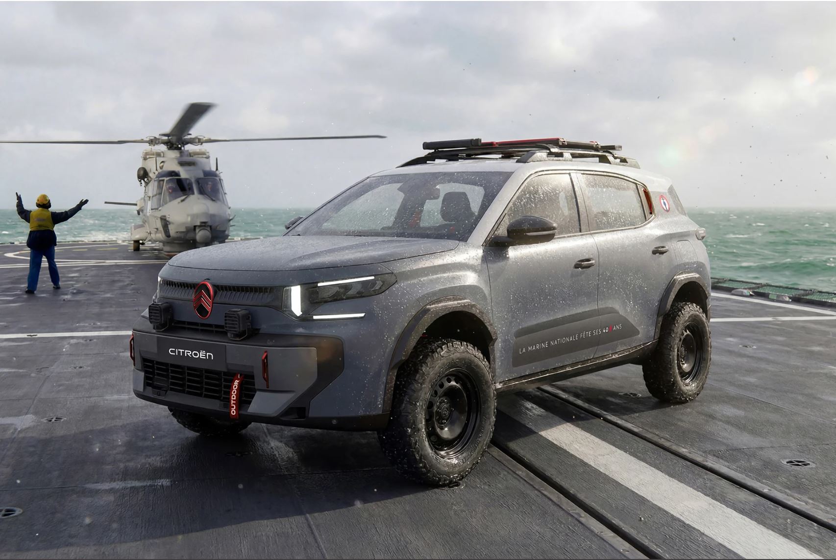 Citroën cria C3 Aircross com visual militar