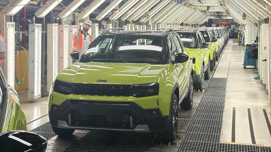 Jeep Avenger começa a ser produzido no Brasil