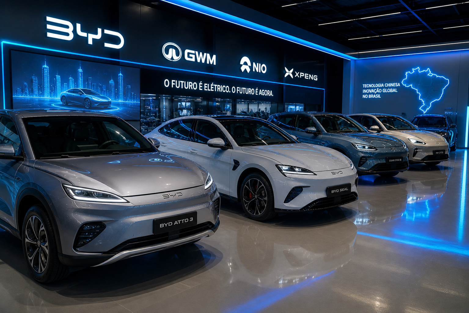 Nova onda chinesa chega ao Brasil e promete mexer com os preços dos carros elétricos