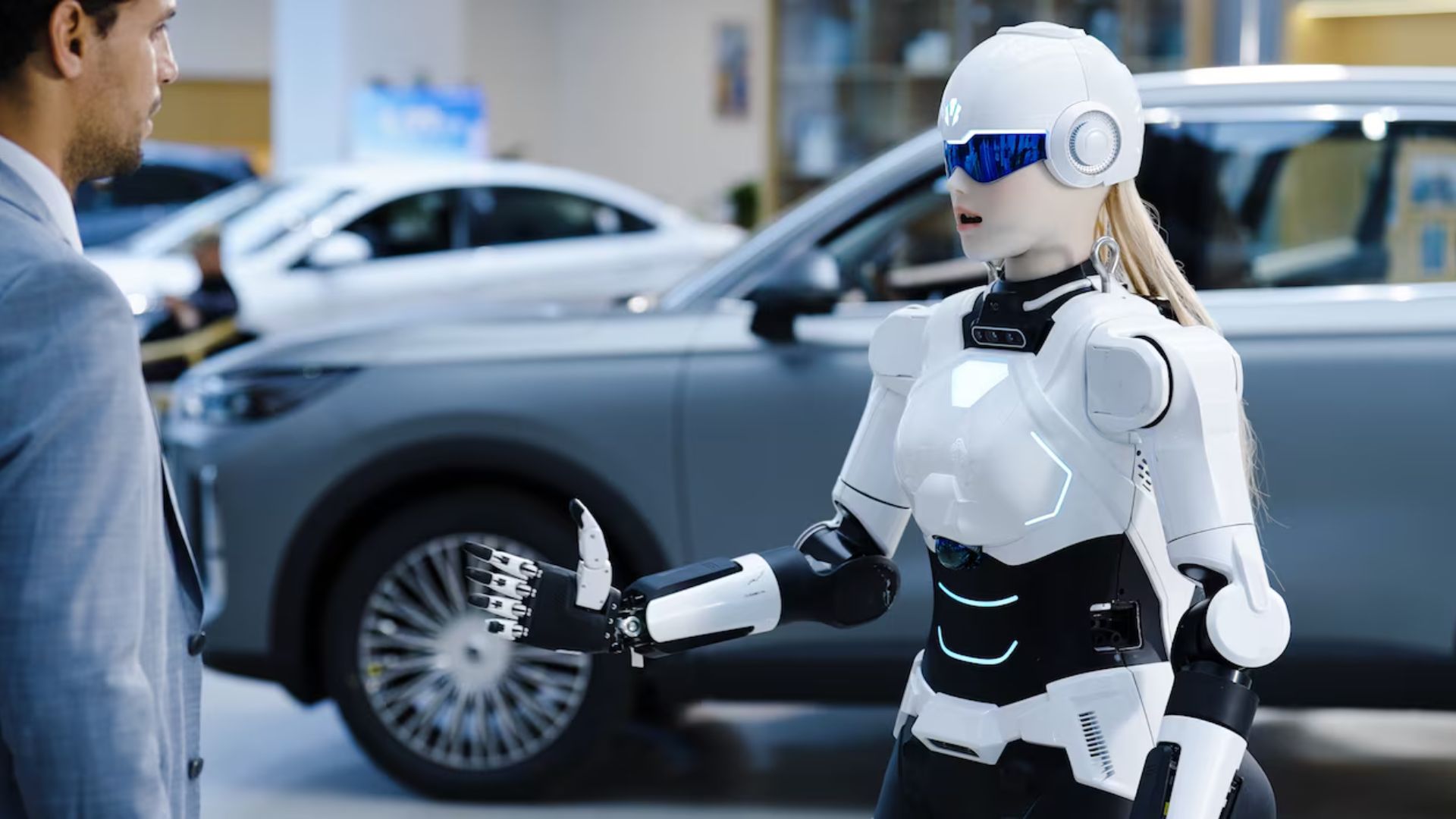 Robô humanoide vai atender clientes em concessionárias