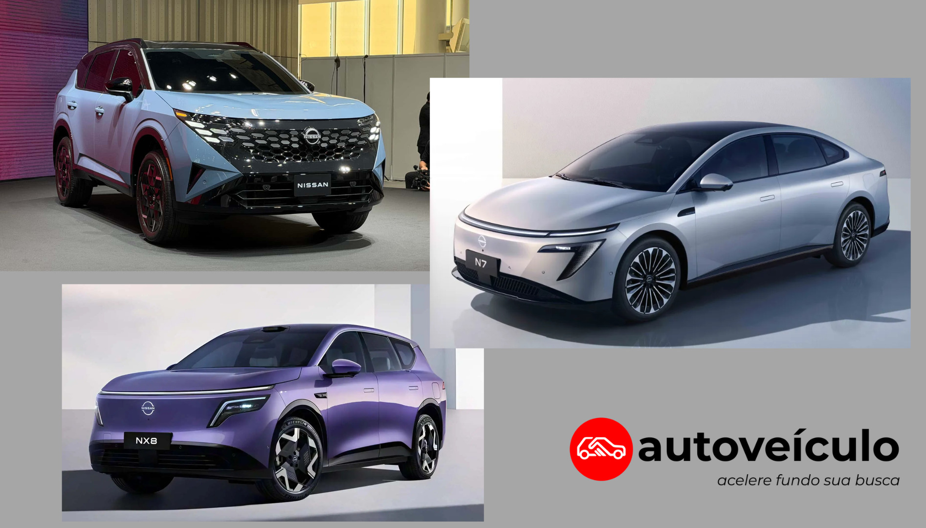 Nissan prepara três novos carros para o Brasil em 2027