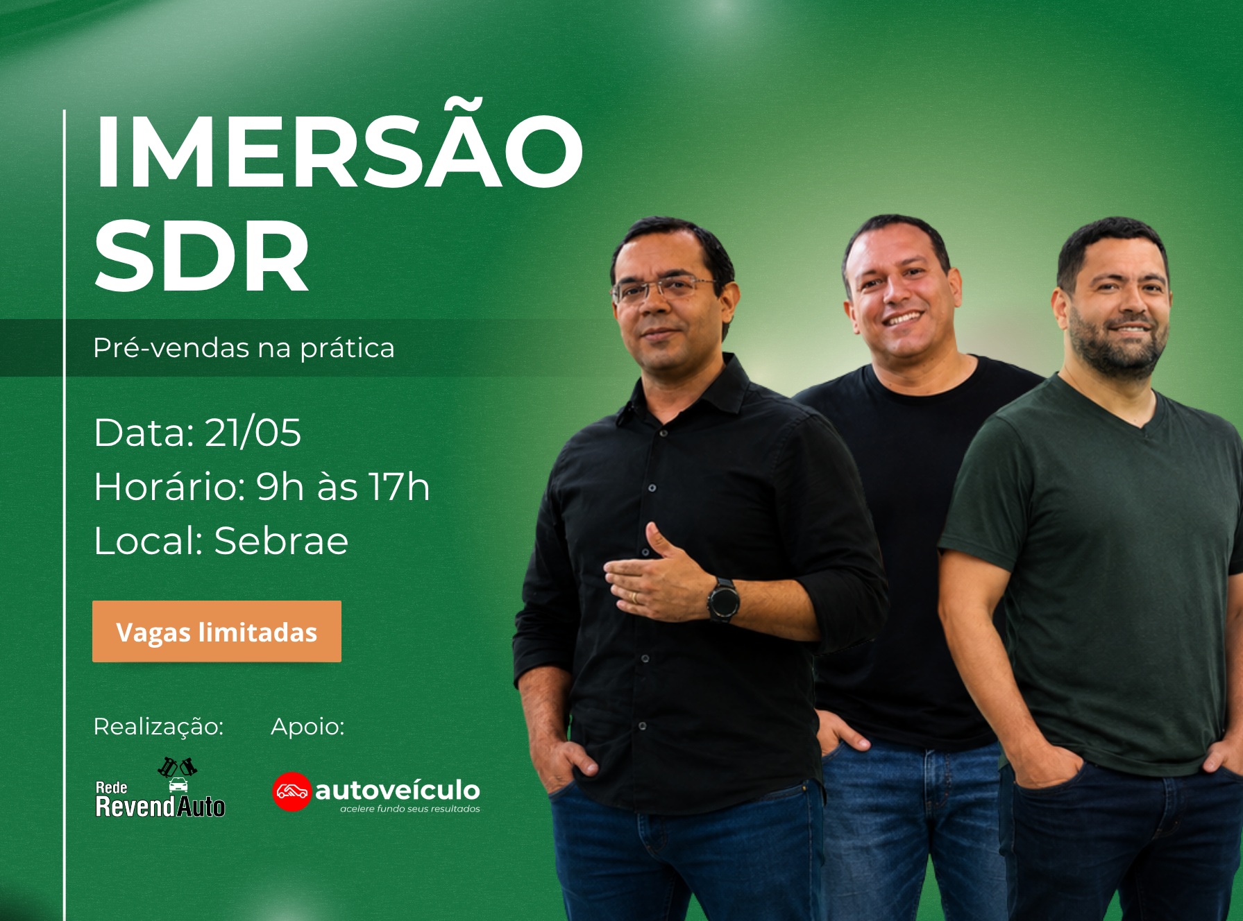 Imersão SDR promete revolucionar vendas automotivas em Recife