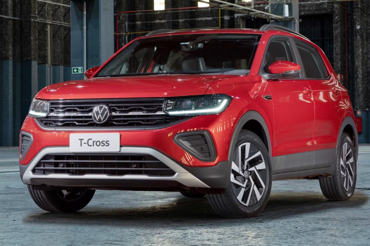 T-Cross lidera entre os SUVs mais vendidos do Brasil em junho